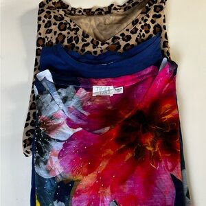 Lot of 3 Short Sleeve Plus Size T-Shirts 3X